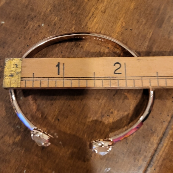 Kendra Scott Elton Gold Tone Cuff Bracelet - Picture 4 of 4